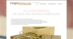 Desktop Screenshot of freightncargo.com